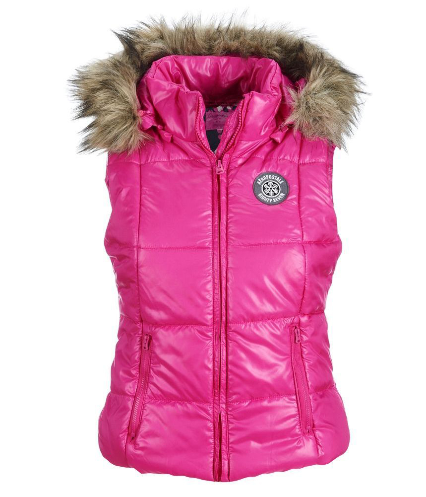 Aeropostale Womens Detachable Hooded Puffer Vest eBay