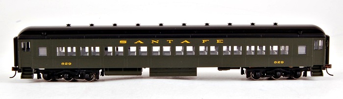 Bachmann HO Scale Passenger Coach Heavyweight Santa Fe 13703 | eBay