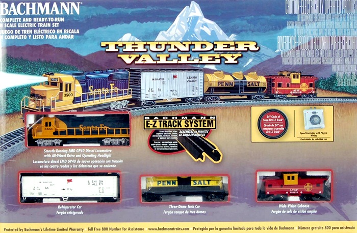 Bachmann N Scale Train Set Analog Thunder Valley 24013 | eBay