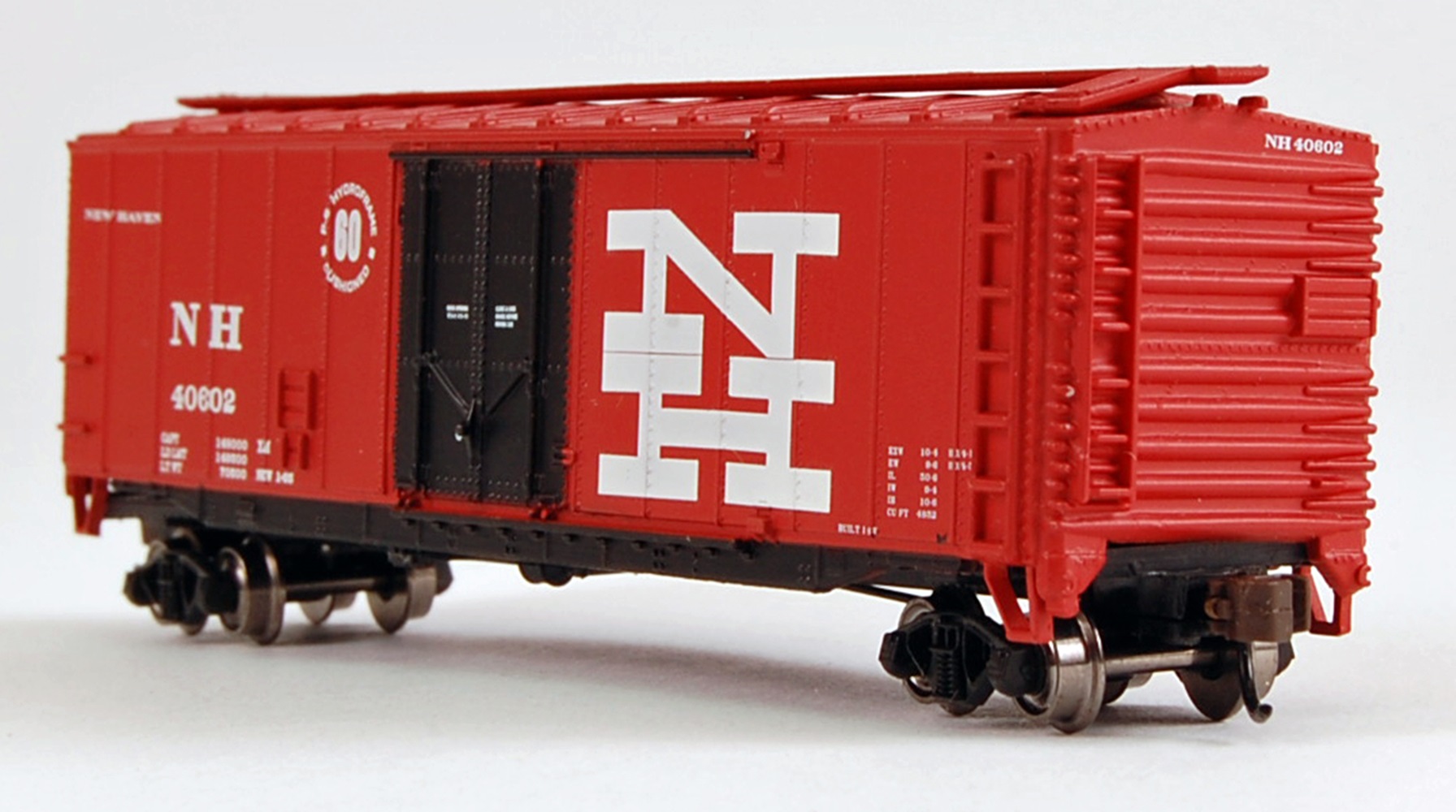 Bachmann N Scale Train Box Car New Haven 71083 eBay