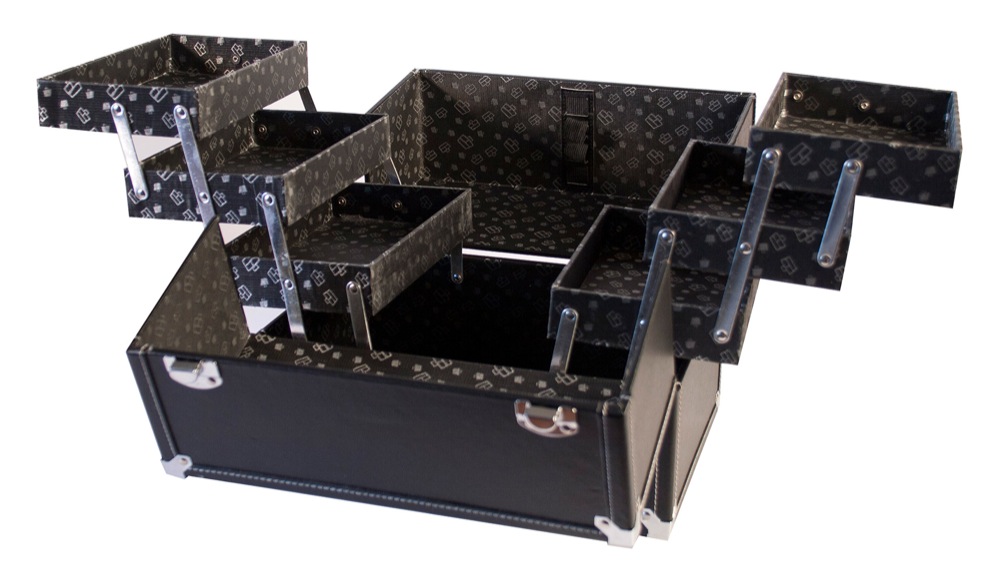 CABOODLES Ultimate Train Case Neat Freak Cosmetic Storage Travel