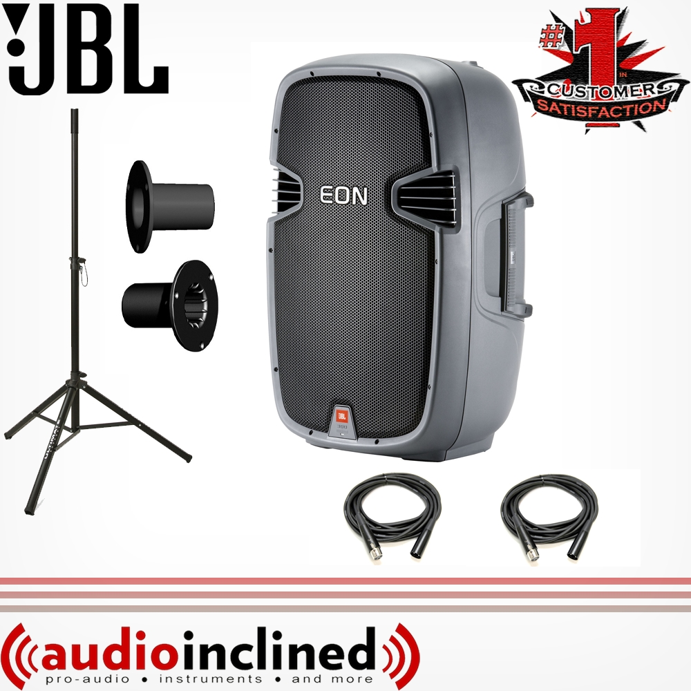 JBL EON 315 15 Powered PA Speaker W Tripod Cables EBay jbl-eon-315-15-powered-pa-speaker-w-tripod-cables-ebay