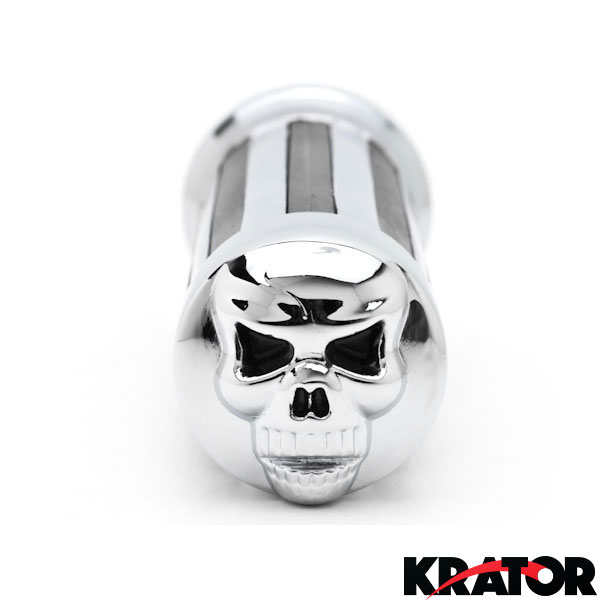 Motorcycle Hand Grips 1" Handlebar Pair For Harley Davidson Street