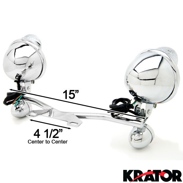 Passing Light Bar Turn Signals For Harley Davidson XL Sportster 1200