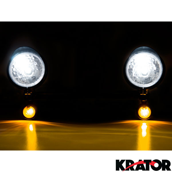 Passing Light Bar Turn Signals For Harley Davidson XL Sportster 1200