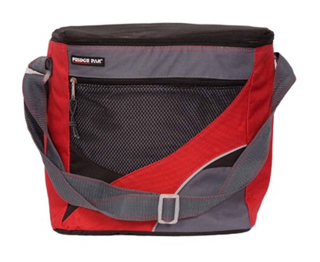 Fridge Pak Red and Black Insulated Lunch Box Cooler Bag eBay