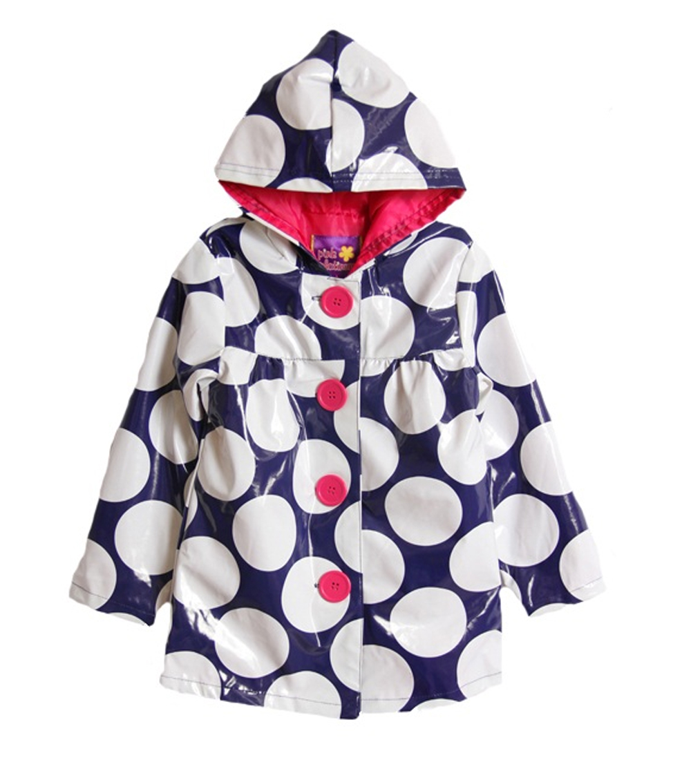 Girls Rain Jacket Size 14-16 Pink Platinum Gils' Ain Jacket Wind