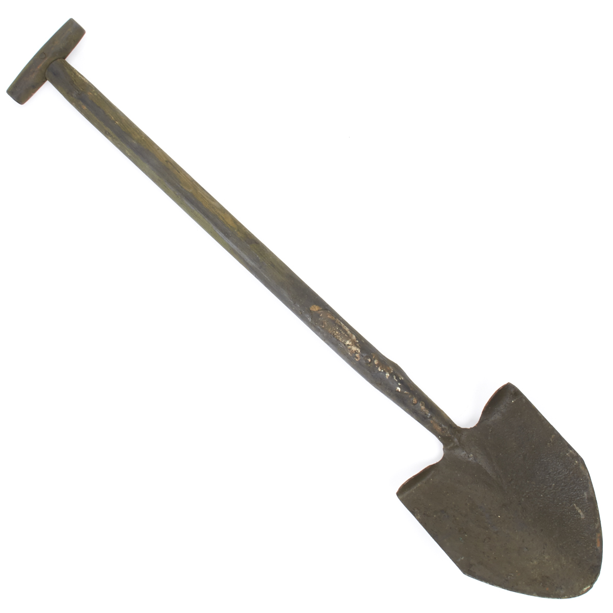 Original British WWII Army Full Size Entrenching Shovel Marked and WW2