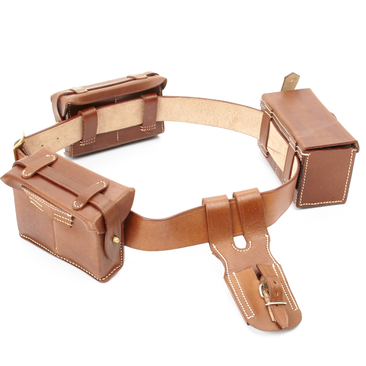 Japanese WWII Arisaka Ammunition Pouches & Belt Set WW2 eBay