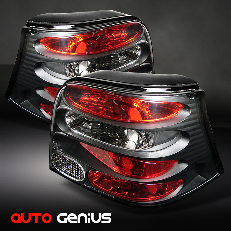 9906 VOLKSWAGEN GOLF/R32 MK4 BLACK ALTEZZA TAIL LIGHTS REAR BRAKE