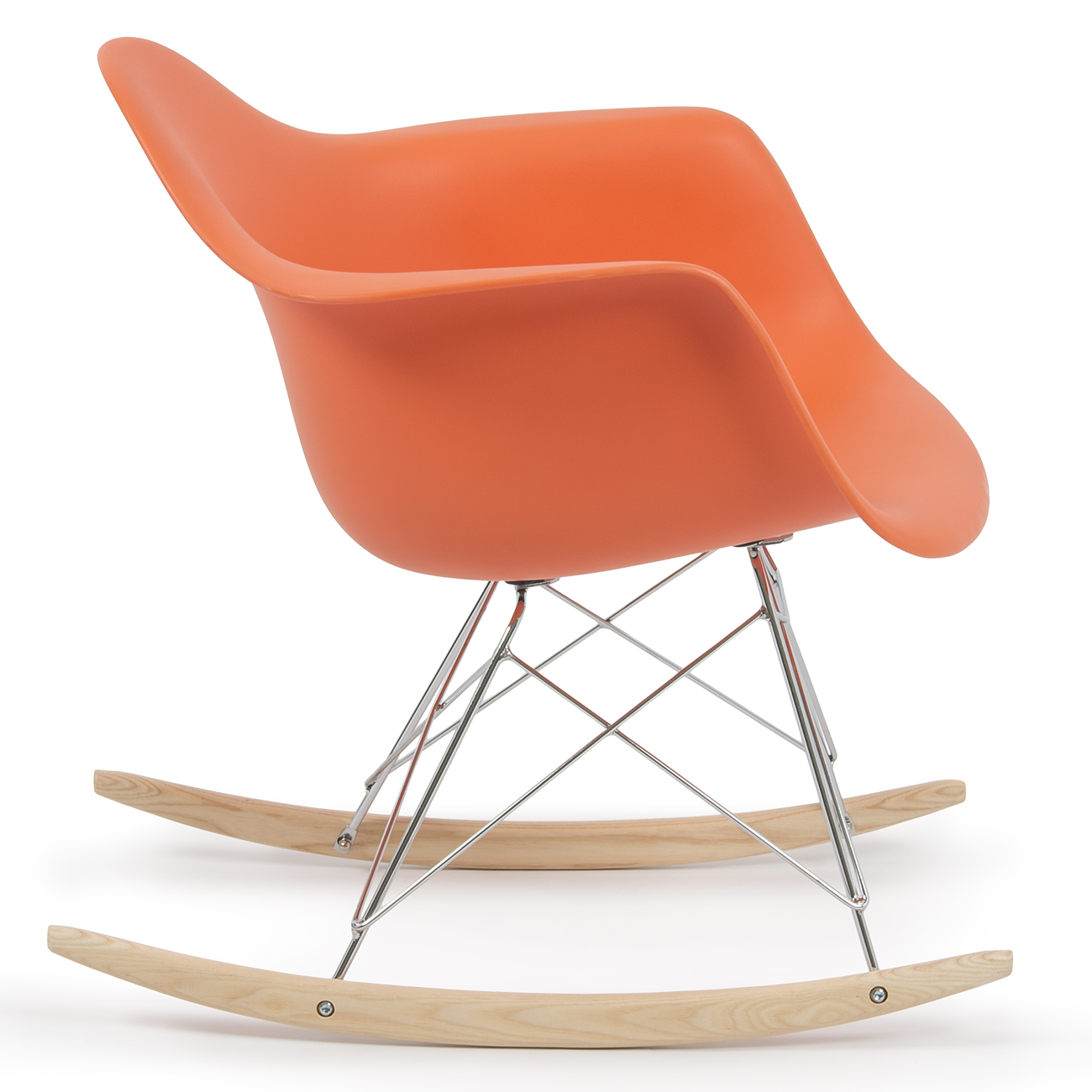 NEW Eames Rocker Rocking Indoor Wood Chair RAR DSW Style Room Retro