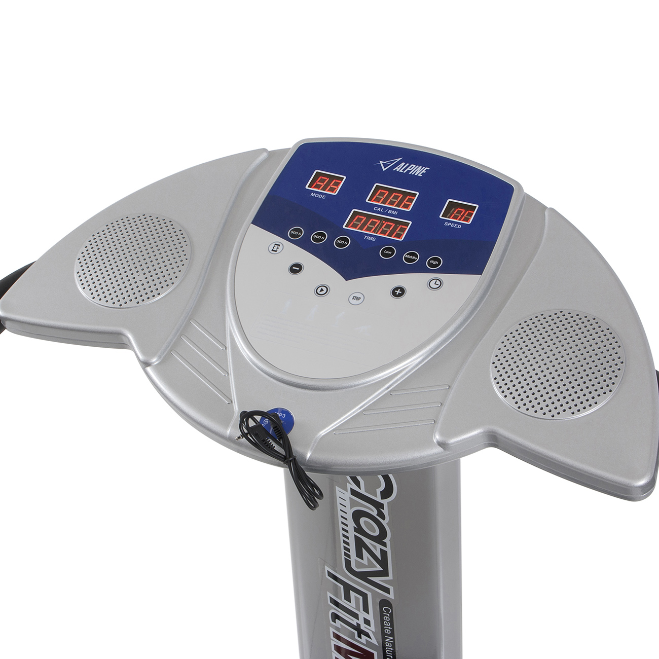 New 2000W Crazy Fit Whole Body Vibration Plate Machine Massage Massager