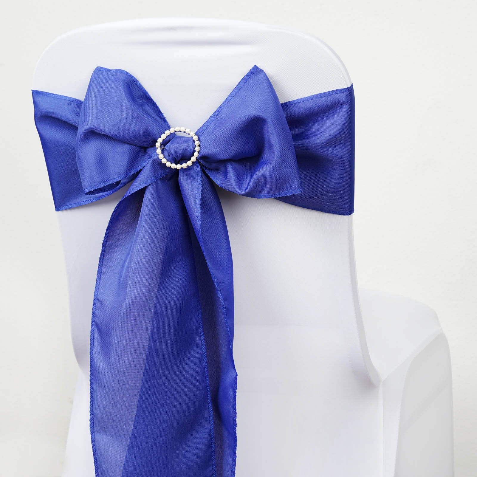 Polyester CHAIR SASHES Bows Ties Wedding Reception Decorations Wholesale