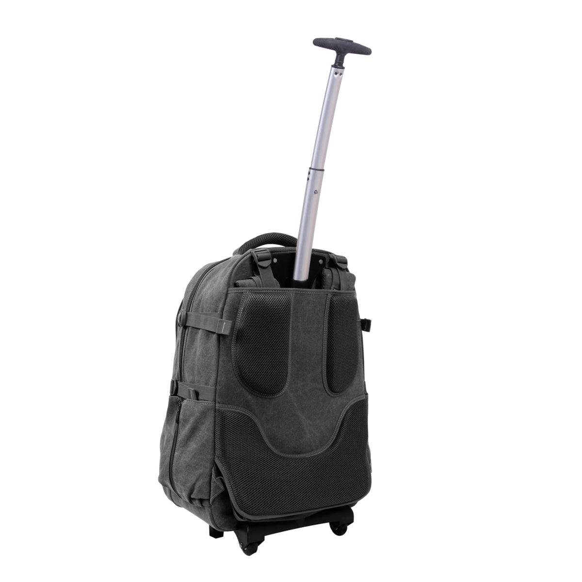 Rothco Wheeled Rolling Canvas Backpack w/Telescoping Handle & Laptop