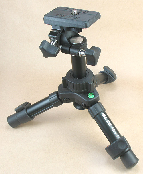 Slik Mini II Tripod FOR Table TOP Chest POD Stabilizer eBay
