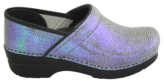 iridescent dansko