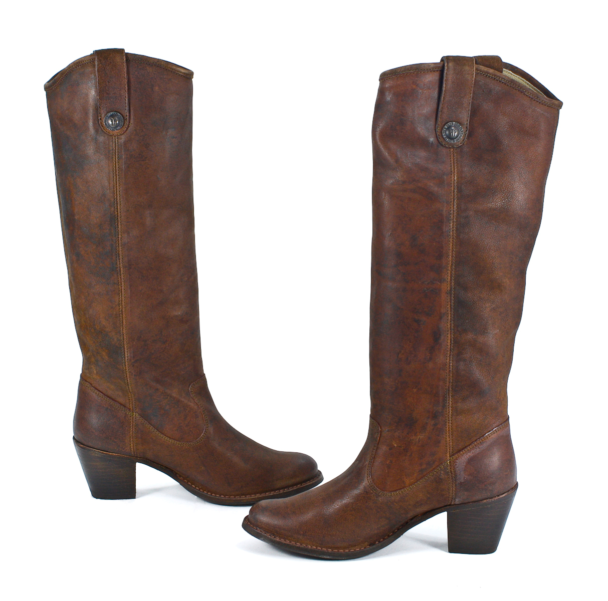 frye jackie button tall