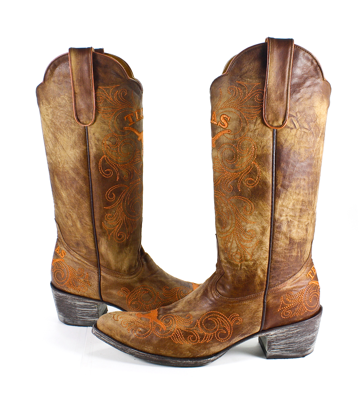 University of Texas Gameday Boots Womens Cowboy Boots Shoes 7 New eBay