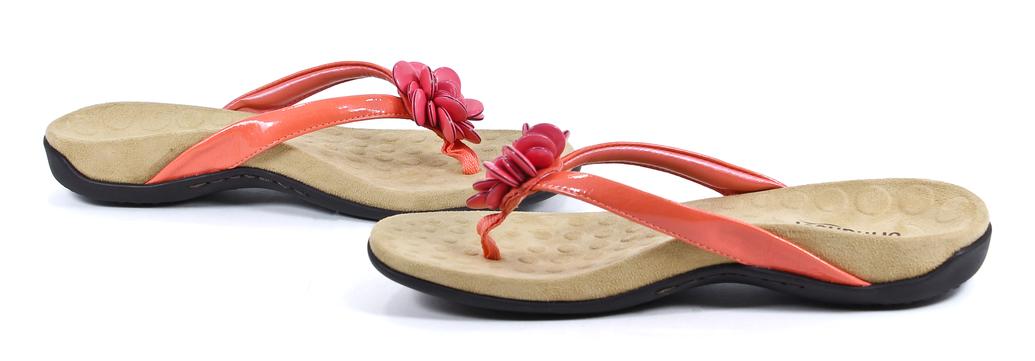 orthaheel salmon toe post sandal fleur ii shoes 10 orthaheel salmon toe post sandal fleur ii shoes 10