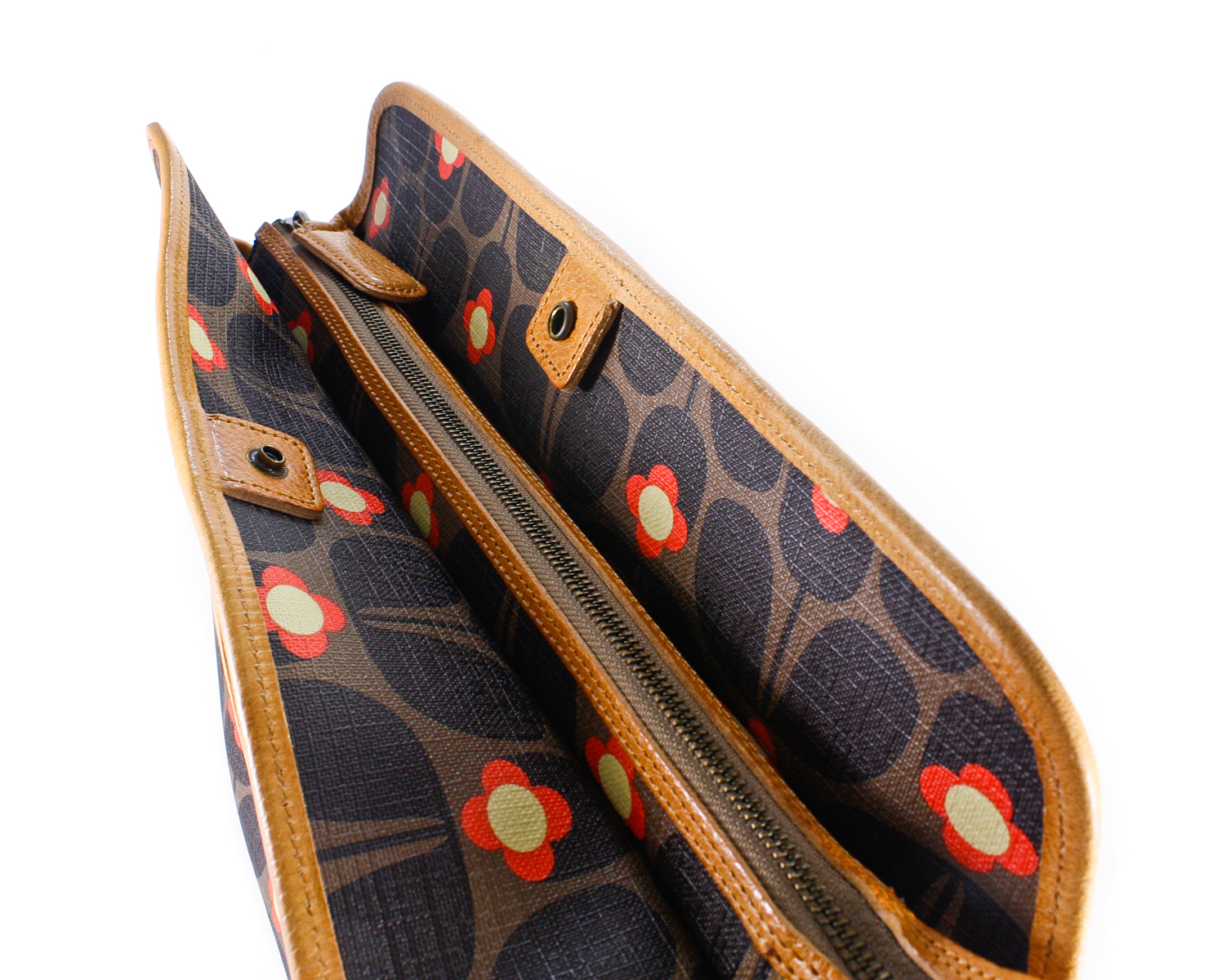 Orla Kiely Large Jeanie Bag Laminated Canvas Laptop Tote New eBay