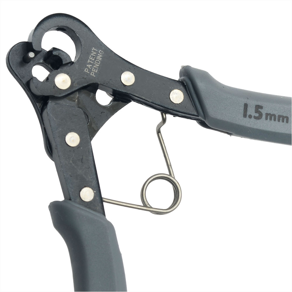 BeadSmith Super-Fine Semi-Flush Side Cutter Pliers – Jewelry Making Tool, 4.5"