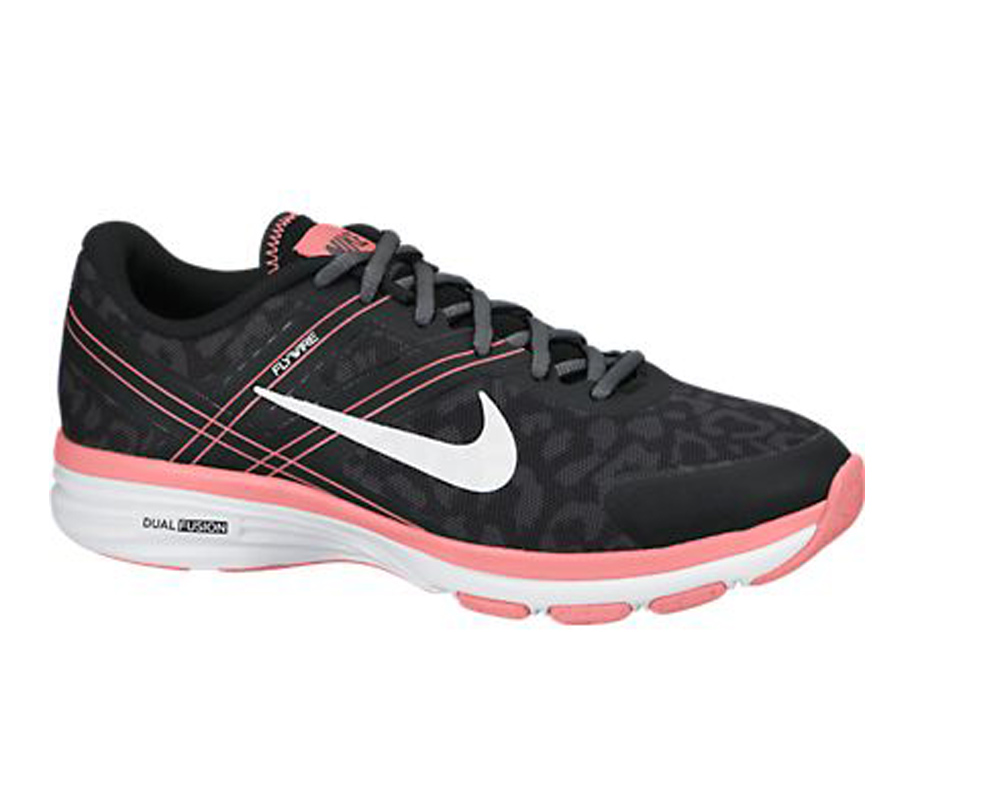 Nike Women's Dual Fusion TR 2 Print Cross Trainer - Black