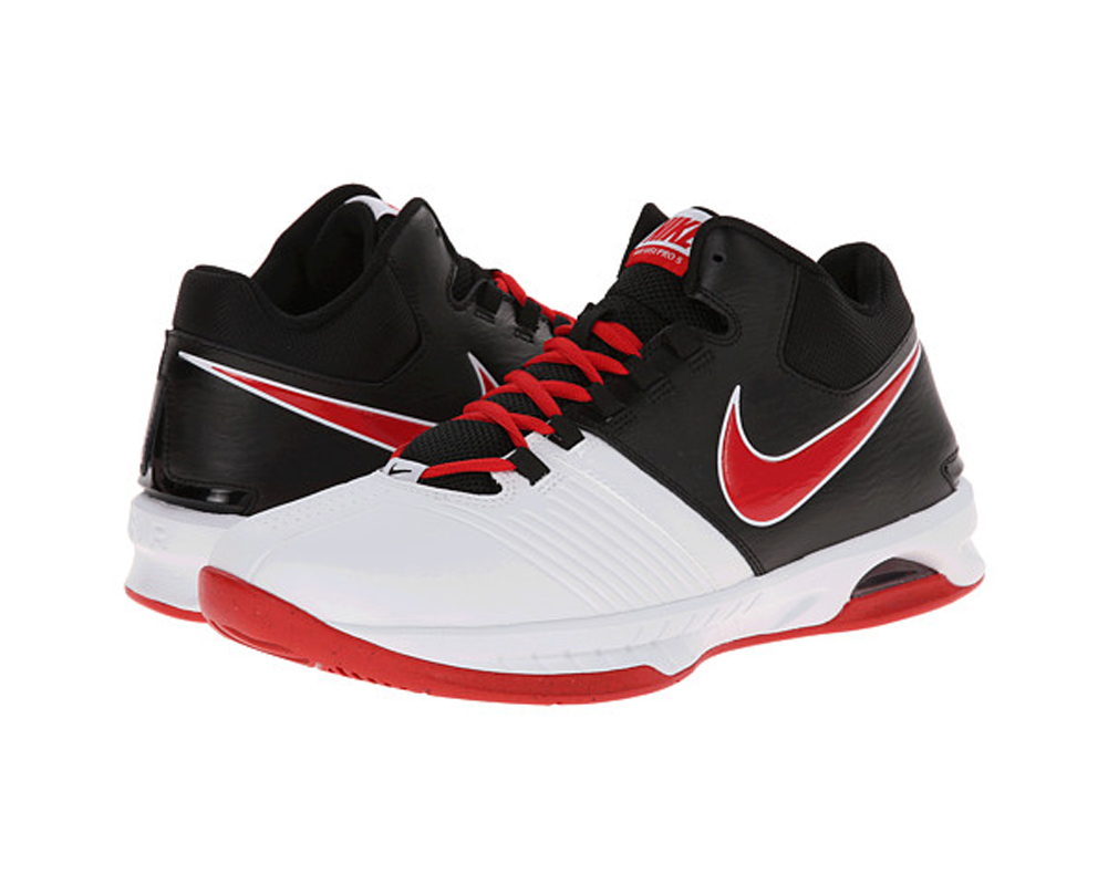 Nike Air Visi Pro 5 Men\'s Red Basketball Shoes 653656-102‎ Size 12 Nike Air Visi Pro 5 Men main image 4