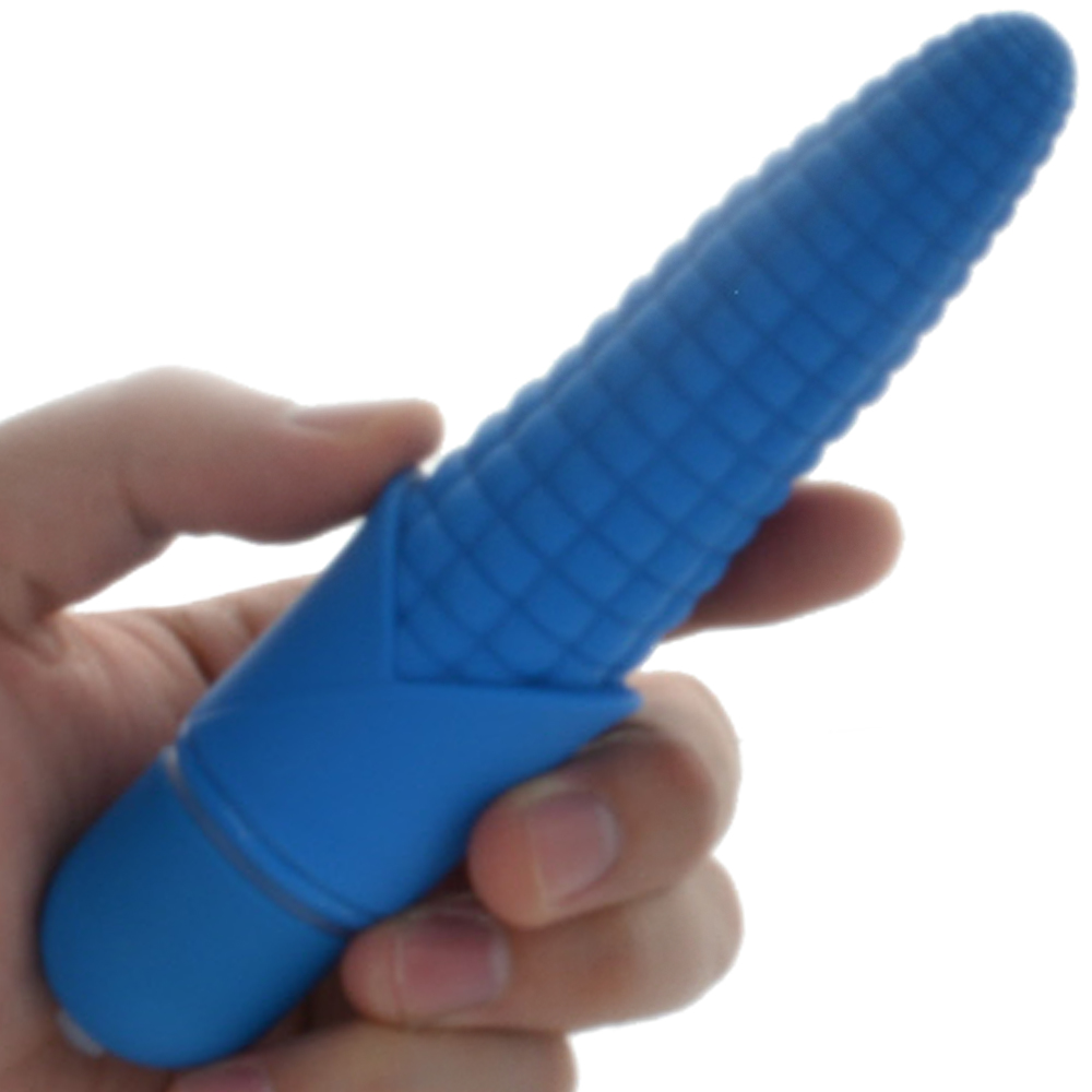 Textured Silicone Vibrator Ribbed Waterproof Multi Speed Vibe Textured Silicone Vibrator Ribbed Waterproof Multi Speed Vibe