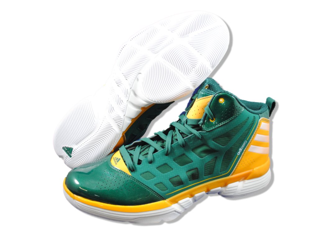 yellow basketball shoes