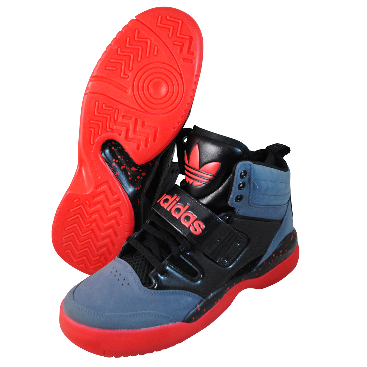 Adidas Mens Hackmore Black fashion sneakers Q32937 eBay