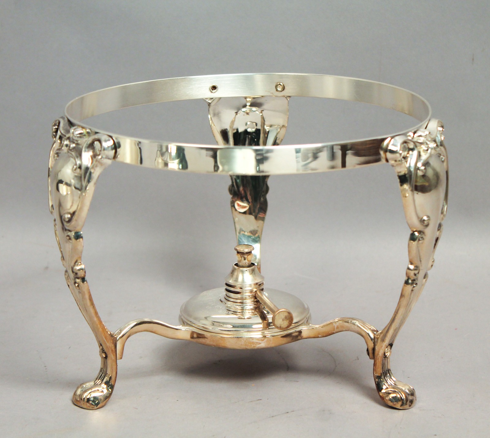 Vintage Rogers Silver SP Alcohol Burner Chafing Dish & Serving Tray W