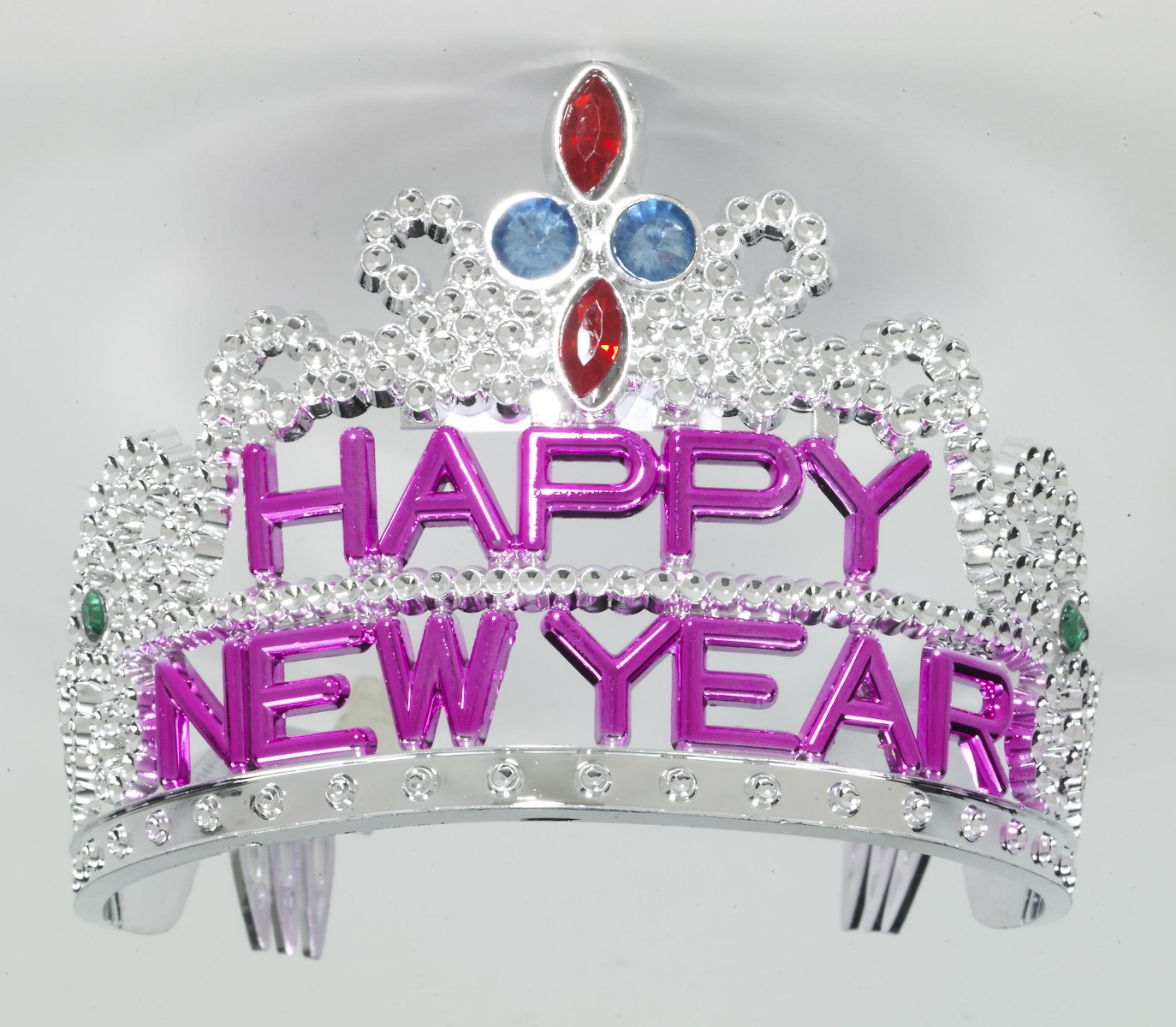 holiday new year party silver princess tiara