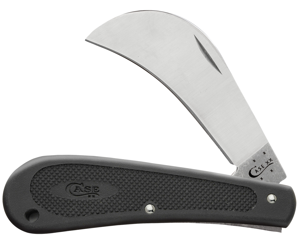 CASE XX Lightweight Black Zytel Synthetic Hawkbill Stainless Pocket