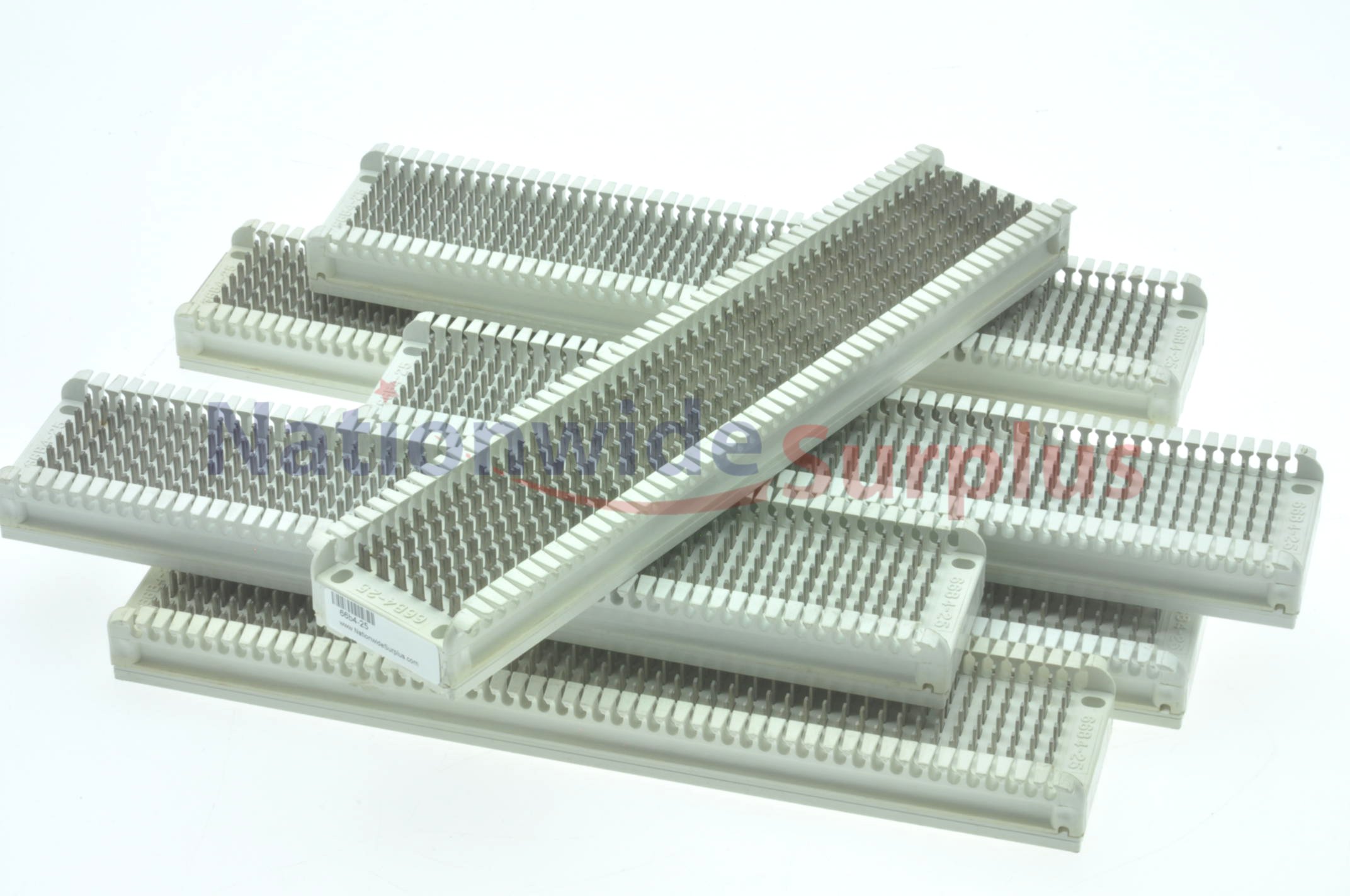 Lot of 7 Leviton Standard Telephone Terminal Punch Down 25 Pair 66