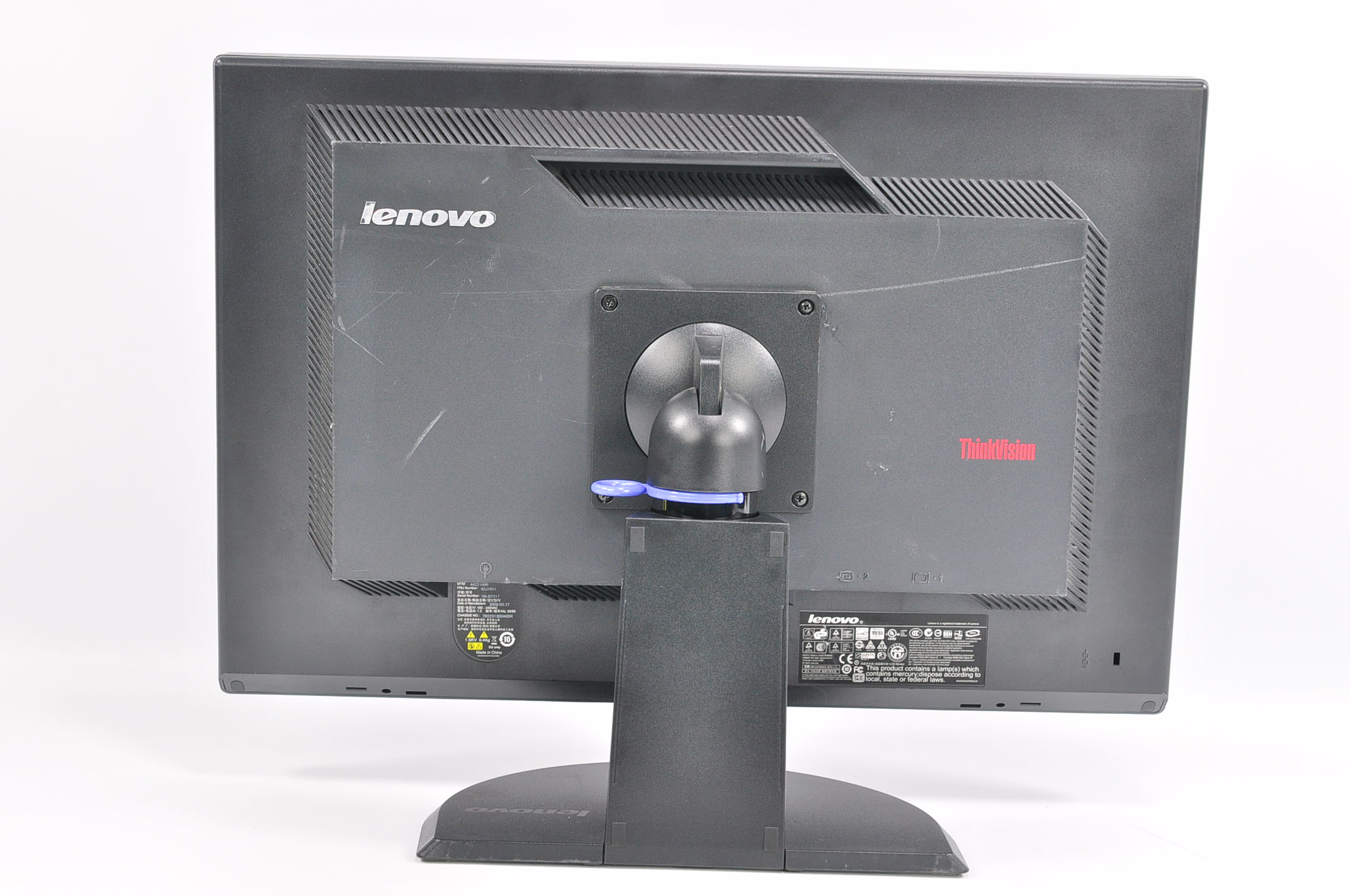 Lenovo L2240PW 22" LCD Computer Monitor 1680x1050 1610 VGA DVI Grade B