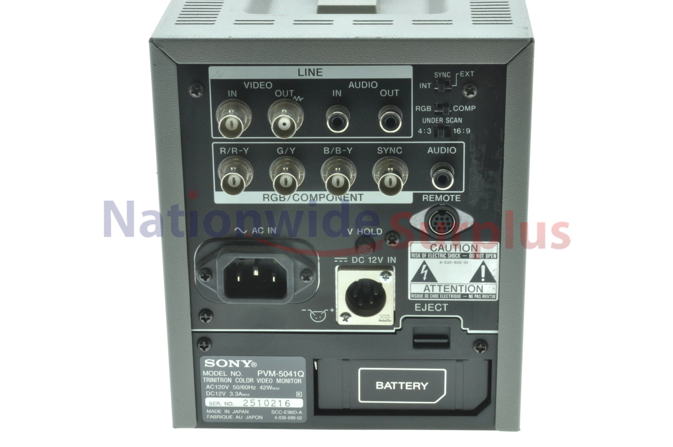 Sony PVM 5041Q 5 Trinitron PRO Color Video