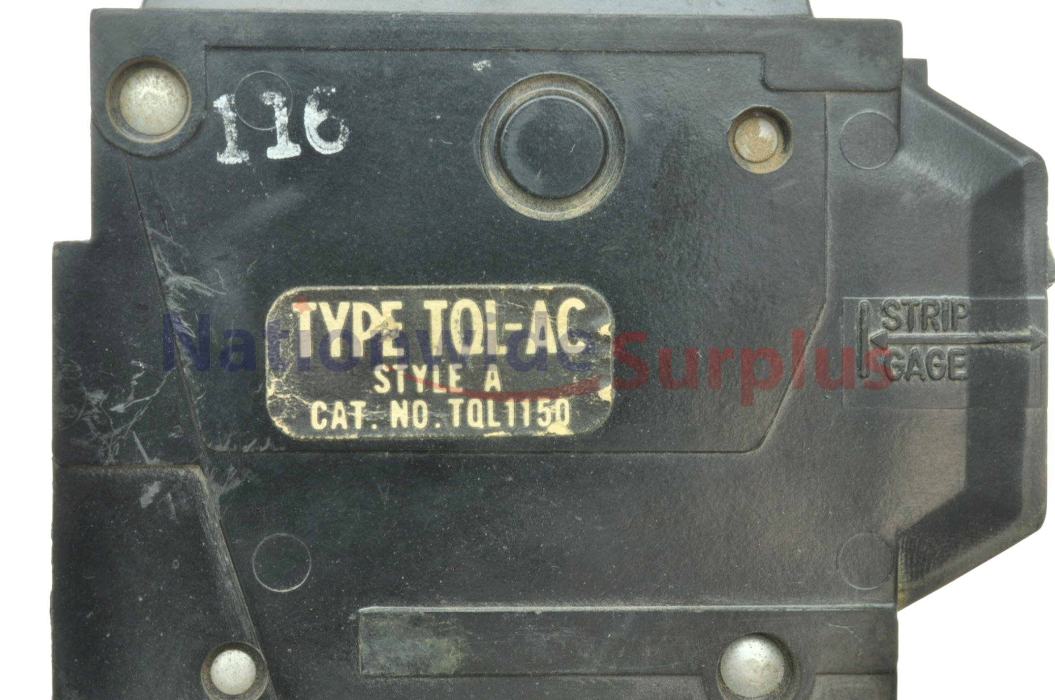 Lot of 2 GE General Electric Circuit Breaker 1 Pole 50 Amp Type TQLAC