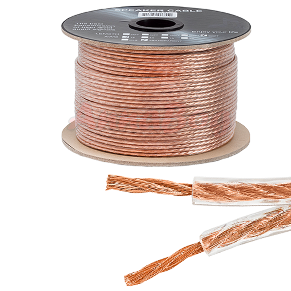 300 FT Feet True 12 GA Gauge AWG Speaker Wire Cable Car Home Audio 2 Conductor eBay