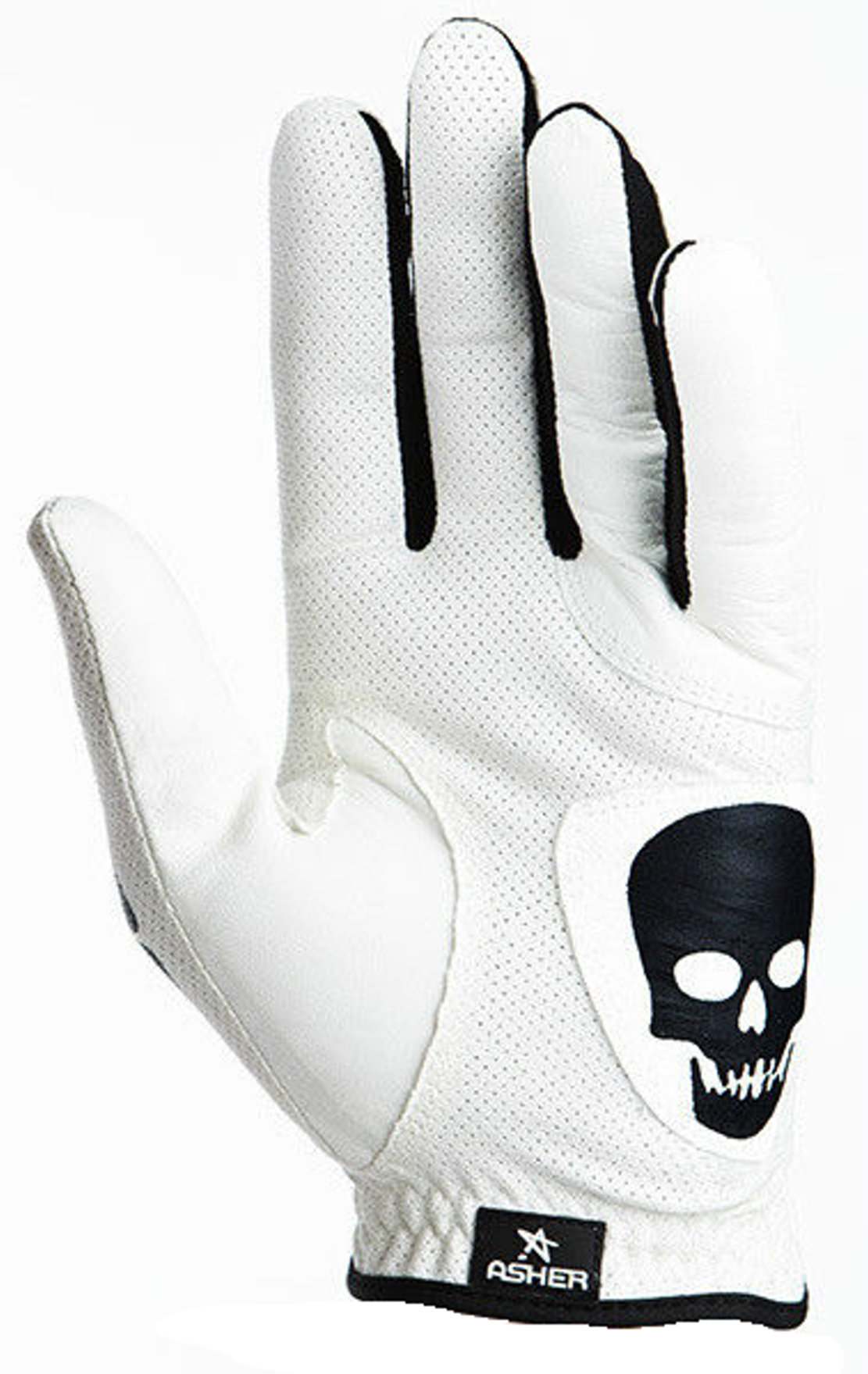 Asher Golf Glove DEATHGRIP COOLTECH death grip cool tech skeleton skull