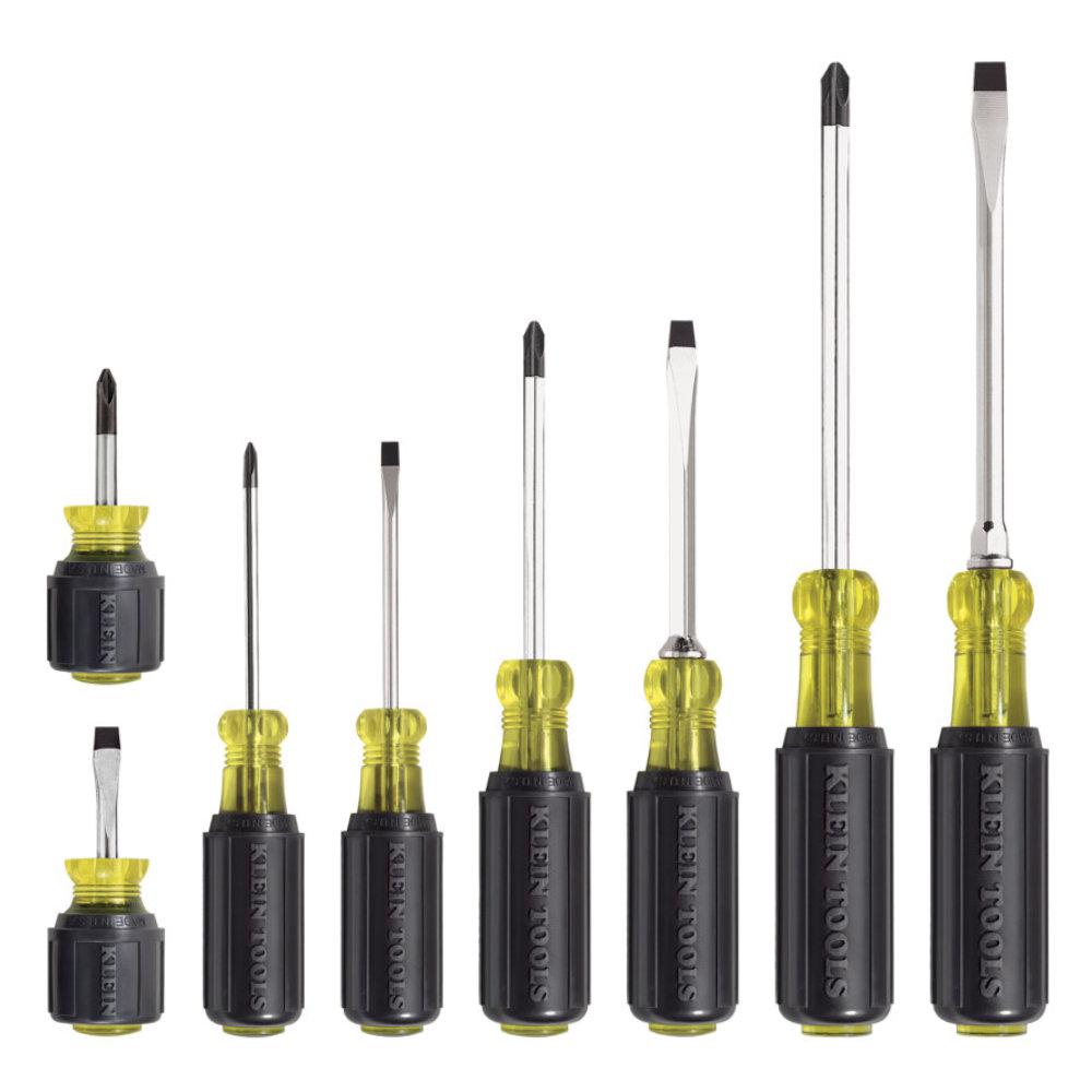 Klein 85078 8Piece CushionGrip Screwdriver Set eBay