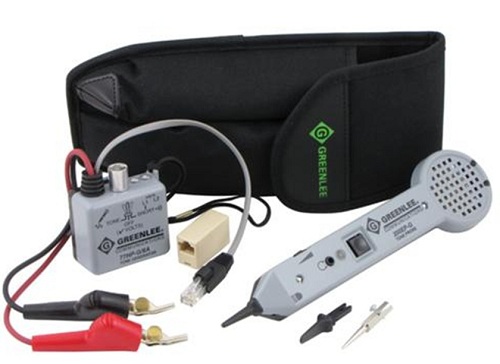 Image of New Greenlee Professional 701K-G/6A Tone and Probe Tracing Kit w/ABN Test Clips