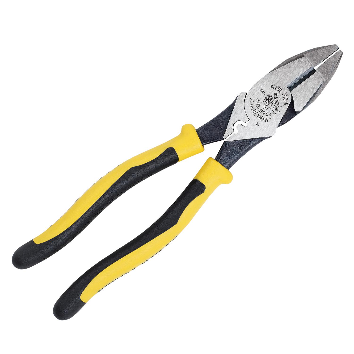 Klein Tools J2139NECR Journeyman Connector Crimping Pliers
