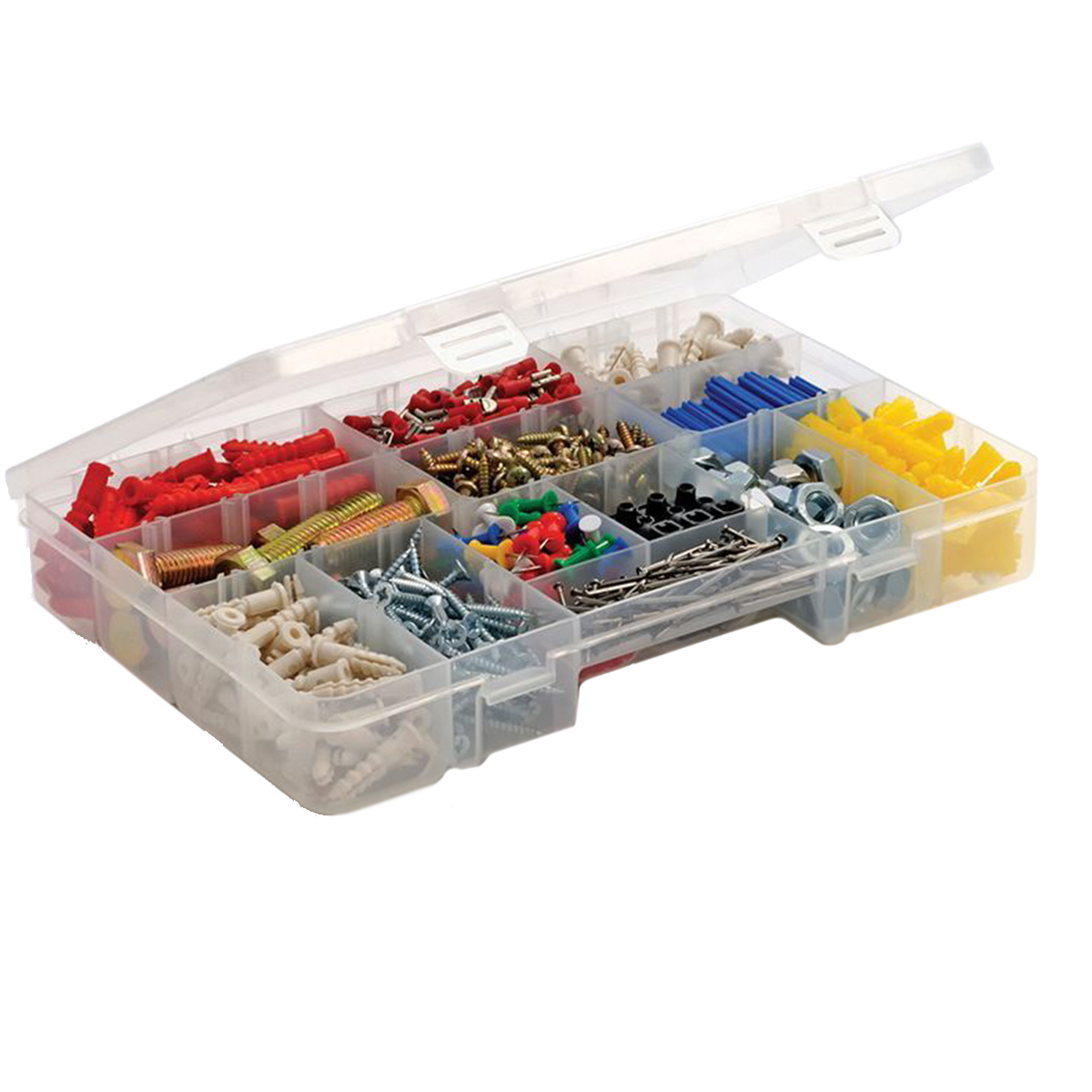 Keter 4Drawer Organizer Case Portable Handled Plastic Customizable Storage Box