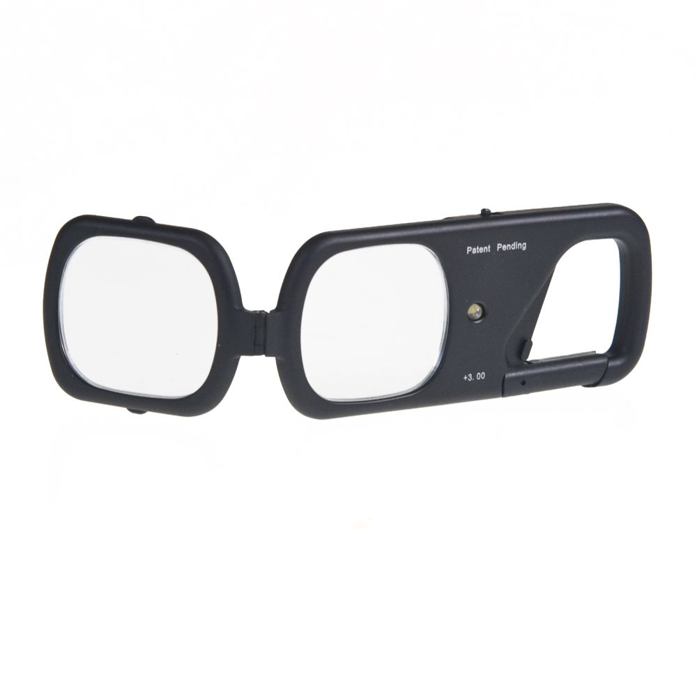 MagReader Handheld LED Reading Glasses Magnifier Magnifying Glass