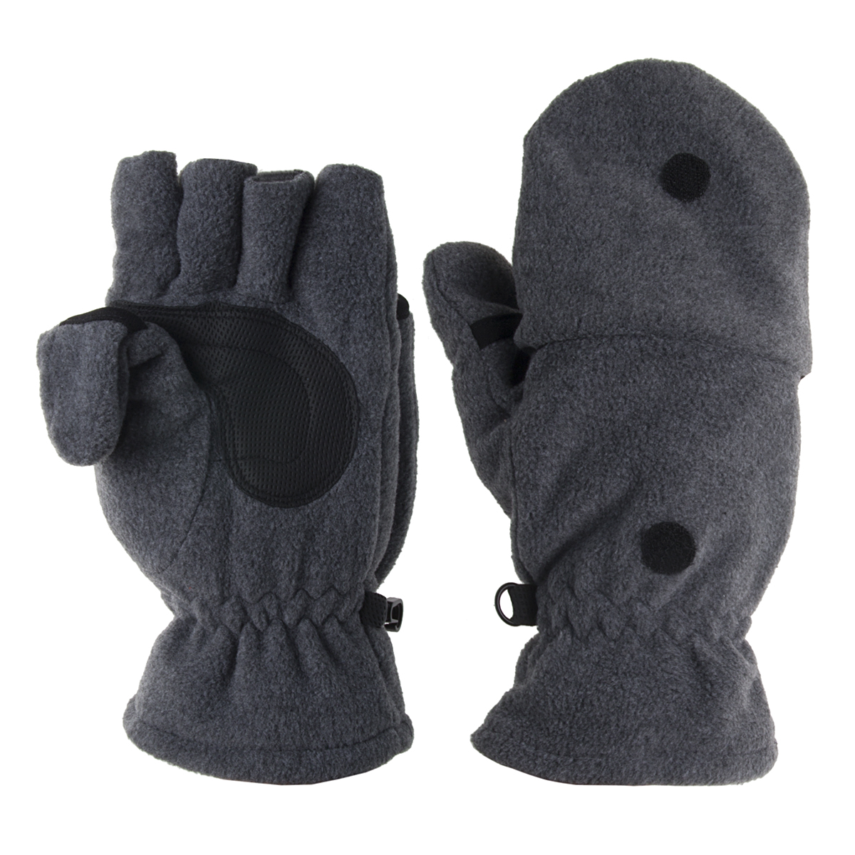 Men’s 3M Igloos Insulate Pop Top Fingerless Gloves Convertible To