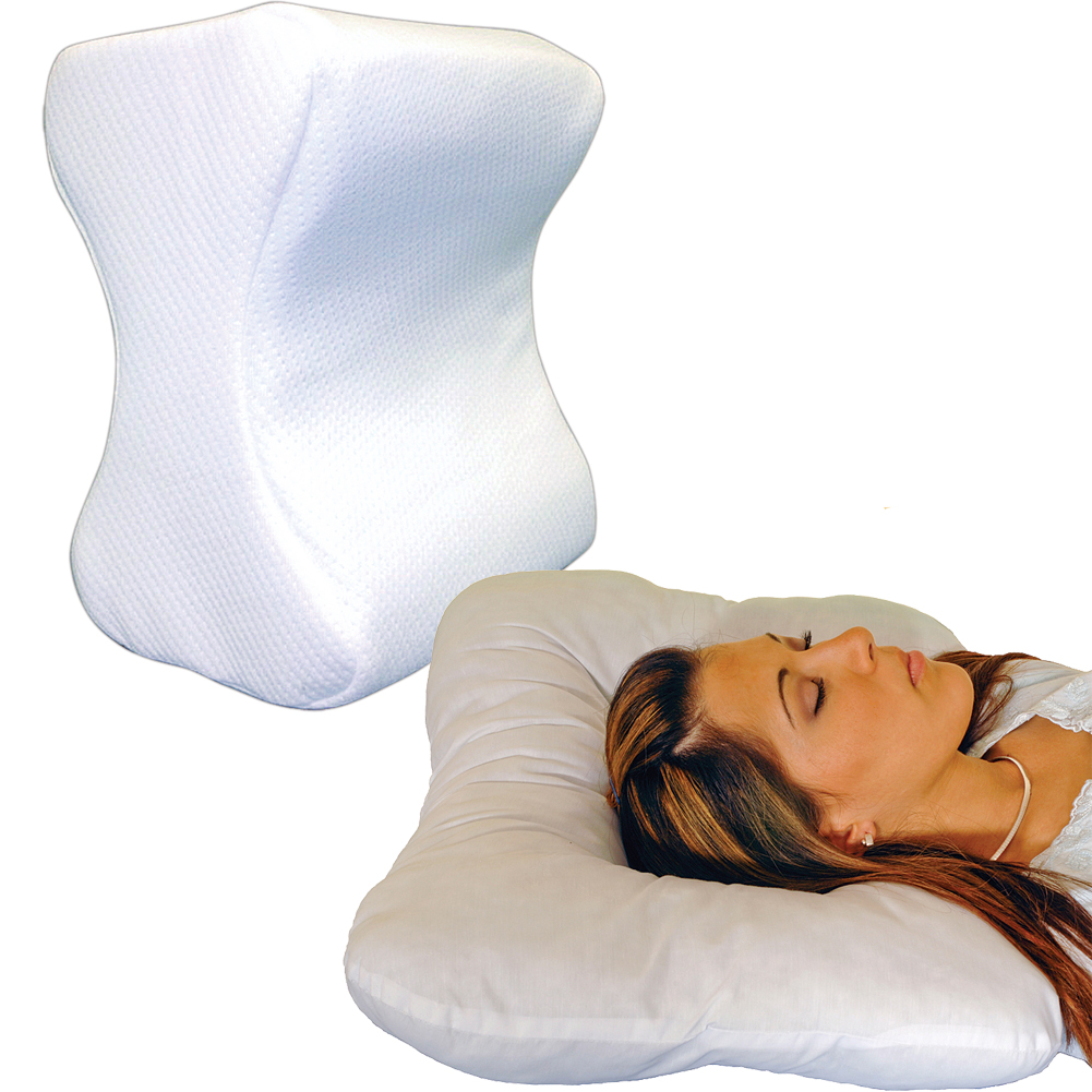 NEW (Set) Cooling Leg Pillow Memory Foam & Eclipse EZ Sleep Head Neck