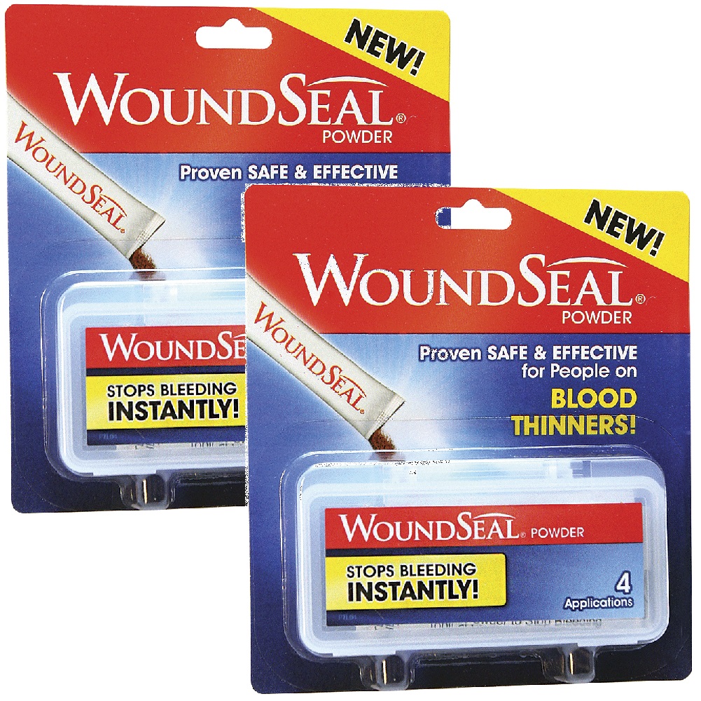 NEW Wound Seal Powder Safe & Effective For People On Blood Thinners (8