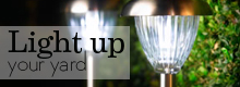lighten the mood with our garden and backyard lanterns