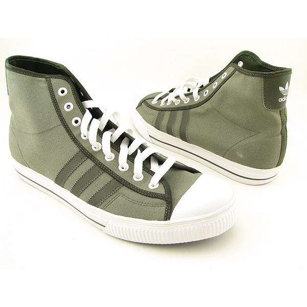 Adidas Aditennis Hi Sneakers Shoes Green Mens
