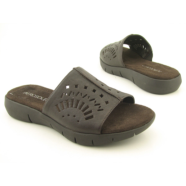 AEROSOLES Wipe Out Sandals Brown